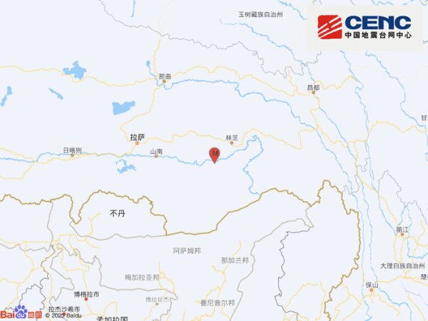 小麦策略 西藏林芝市米林市发生3.3级地震，震源深度10千米